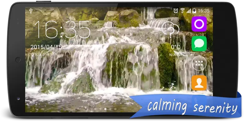 Waterfall android App screenshot 2